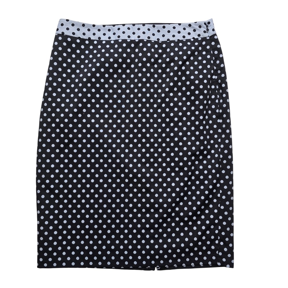 The‎ Limited Polka Dot Pencil Skirt Classic Preppy Chic Size 8